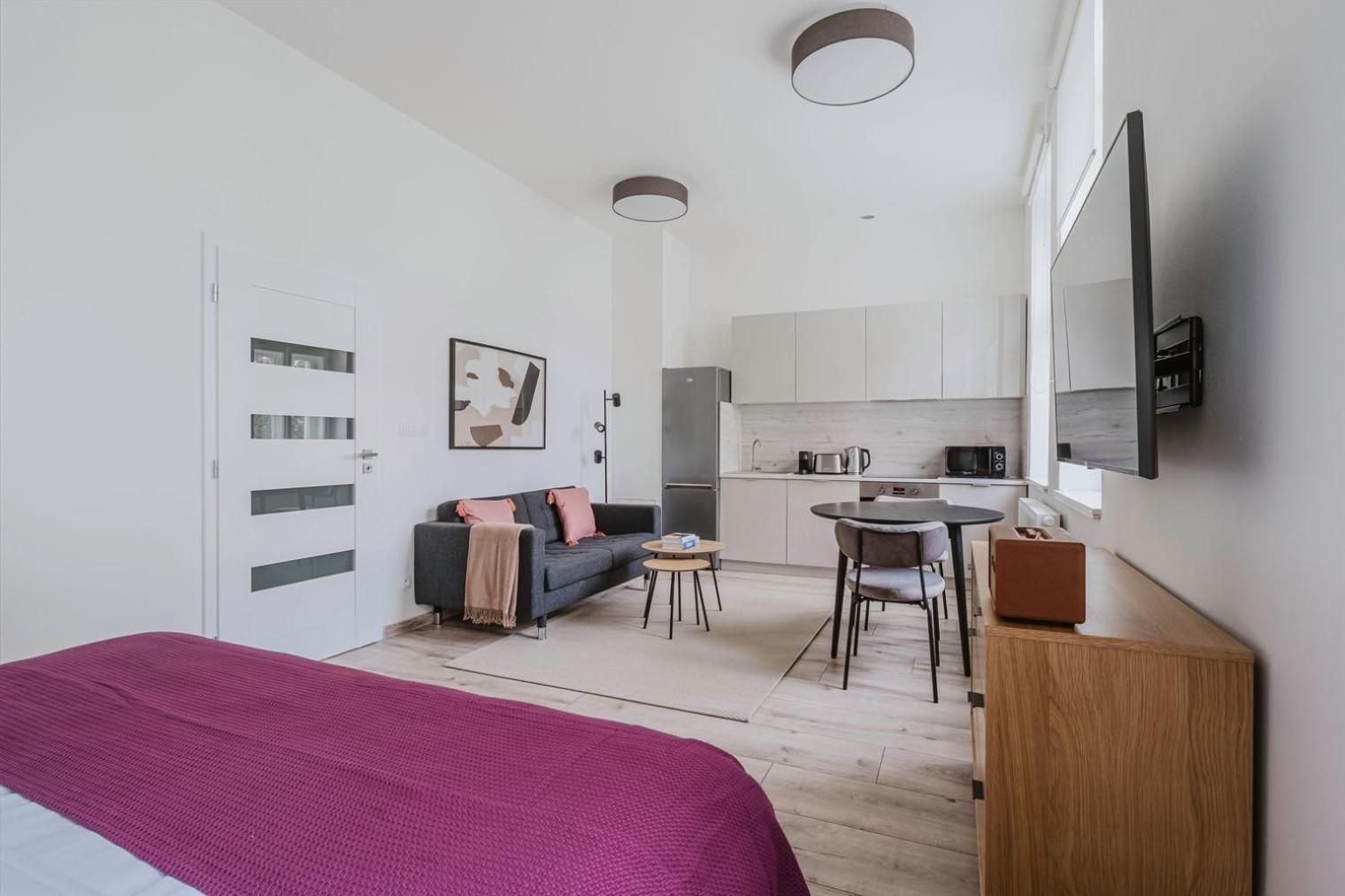 Apartmán Blueground 3 Furnished Zizkov Tower Prg-34 *