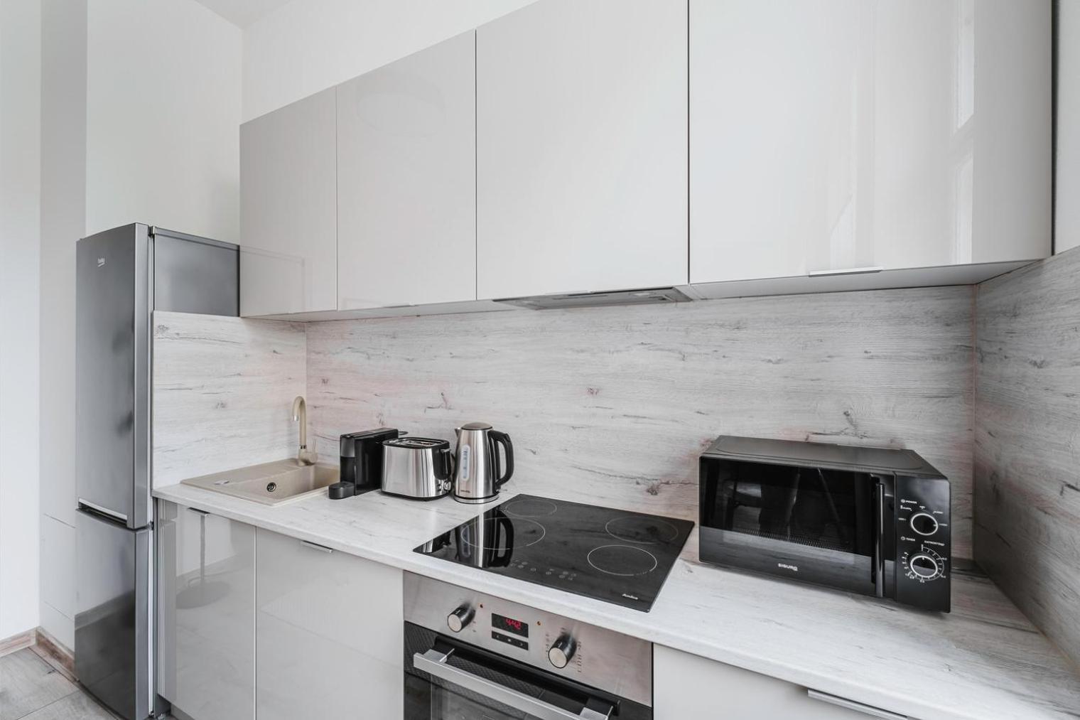 Apartmán Blueground 3 Furnished Zizkov Tower Prg-34