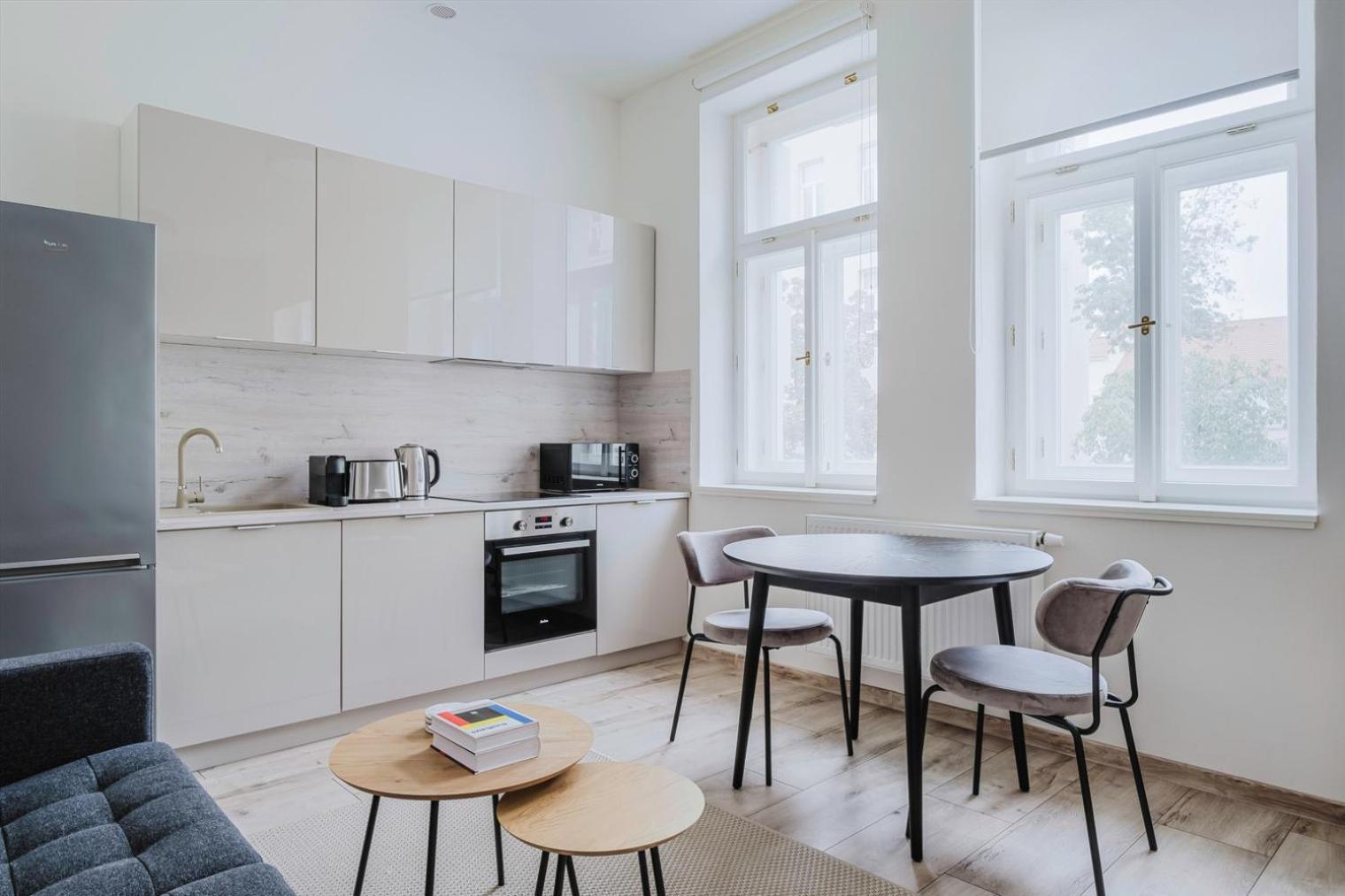 Apartmán Blueground 3 Furnished Zizkov Tower Prg-34 *